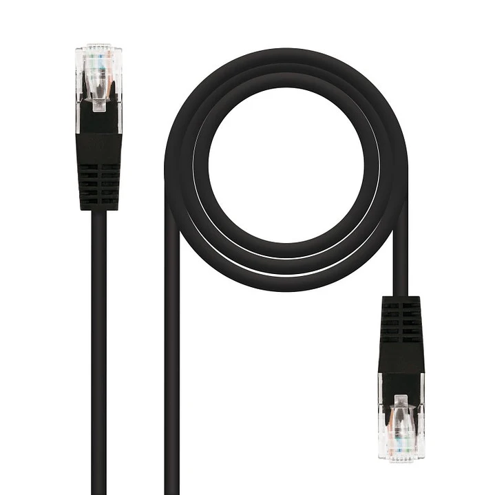 Nanocable Latiguillo Categoria 5E UTP 5 M Negro 1