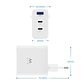 EWENT Cargador carga rapido 65w usb-c y usb-a - Thumbnail 3