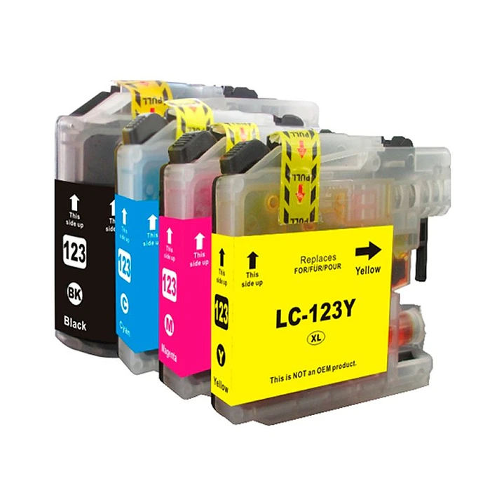 INKOEM Cartucho Compatible Brother LC123XL Amarill 1