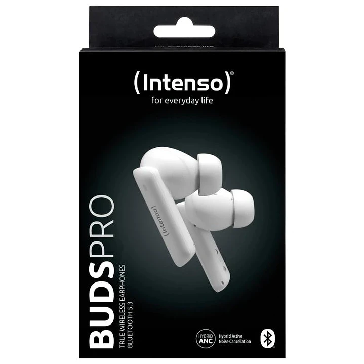 Intenso | Buds Pro Auriculares TWS H-ANC+ENC Blanc 4