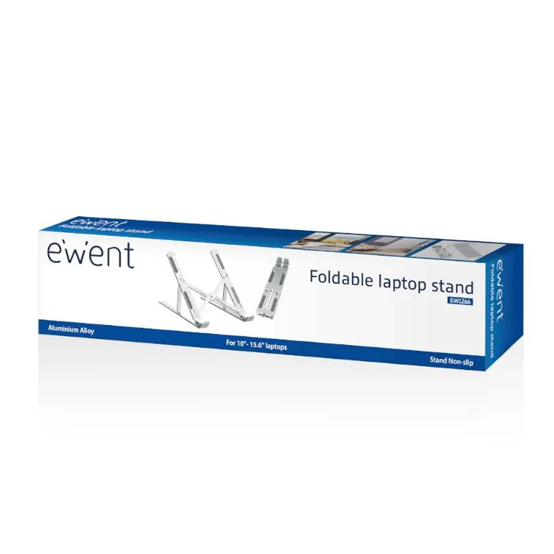 Ewent EW1266 soporte portátil viaje aluminio 17