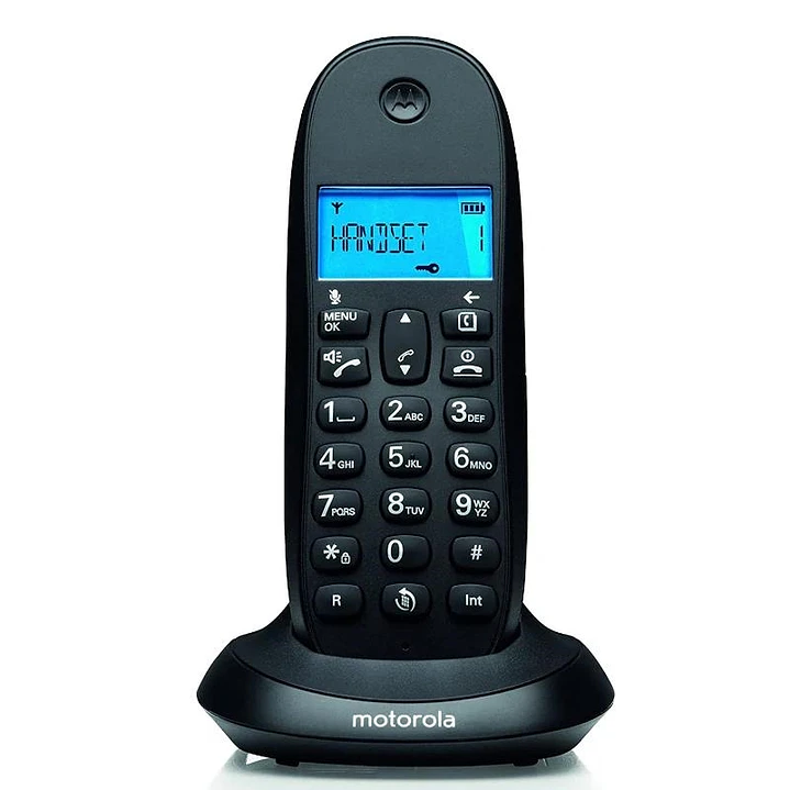 MOTOROLA C1001 CB+ Telefono DECT Negro 1