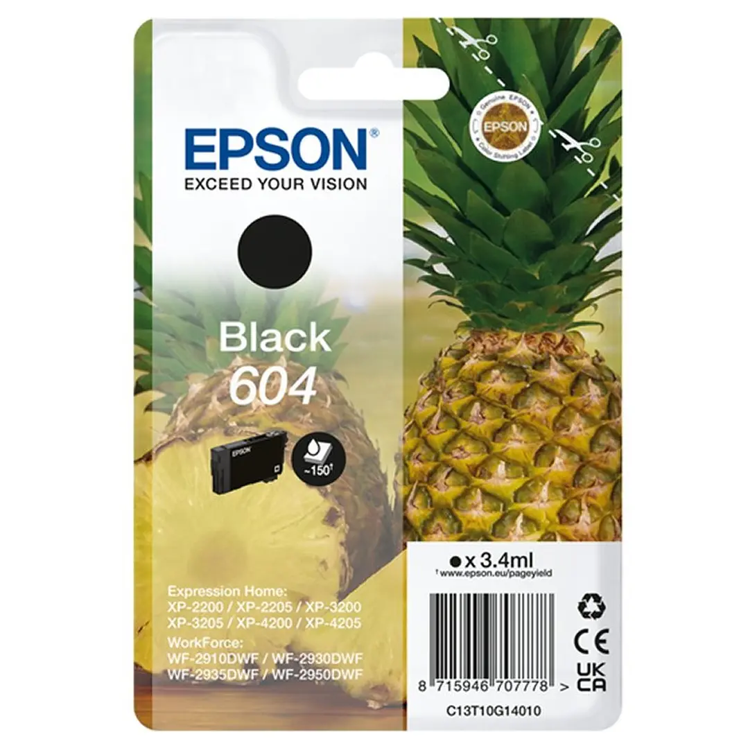 Epson Cartucho 604 Negro 1