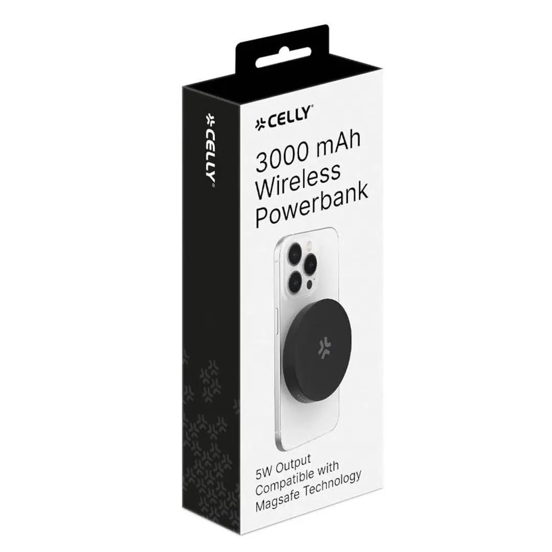 Celly Powerbank MAGSAFE 3000 mAh Negro 4