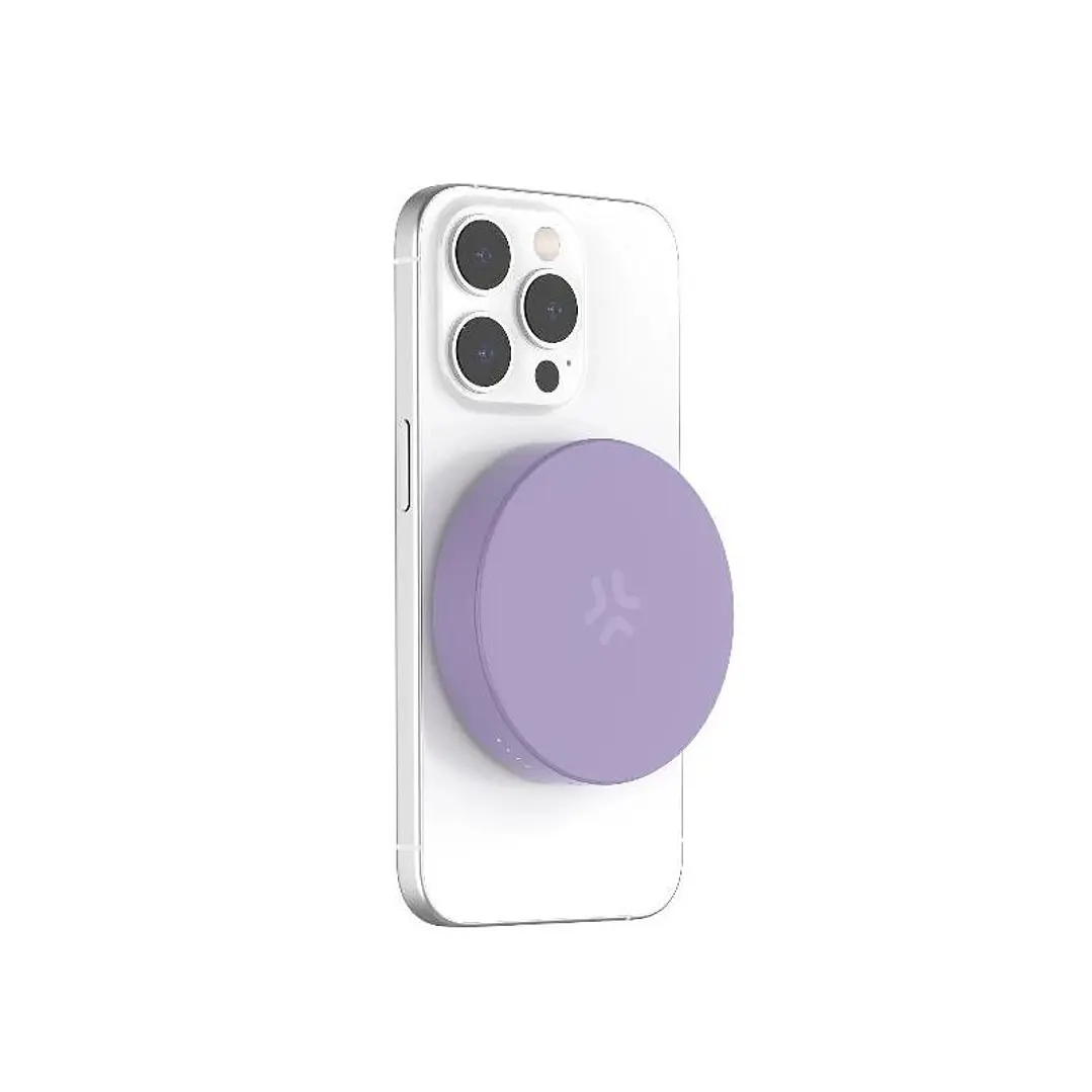 Celly Powerbank MAGSAFE 3000 mAh Morado 4