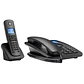MOTOROLA C4201 Telefono Combo Fijo + DECT Negro - Thumbnail 2