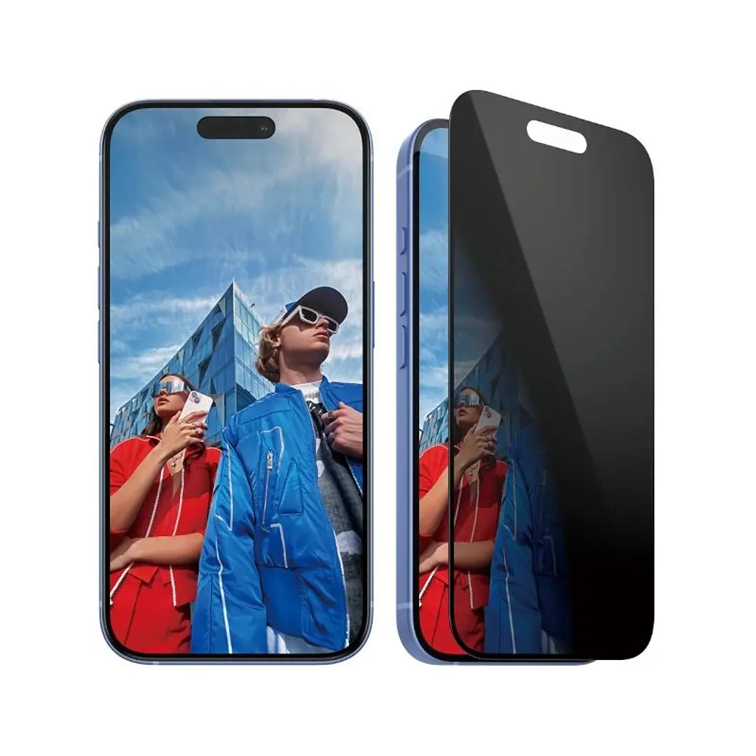 PanzerGlass Privacy Screen Protector iPhone 16 -15 1