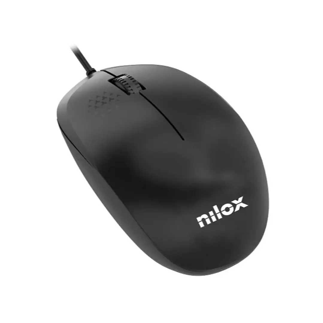 Nilox Ratón MOUSB1012 1200 dpi USB 2