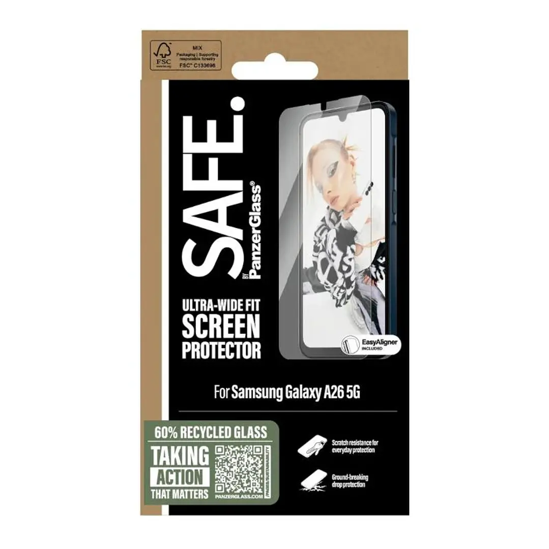 SAFE by PanzerGlass Protector Samsung A26 5G 4
