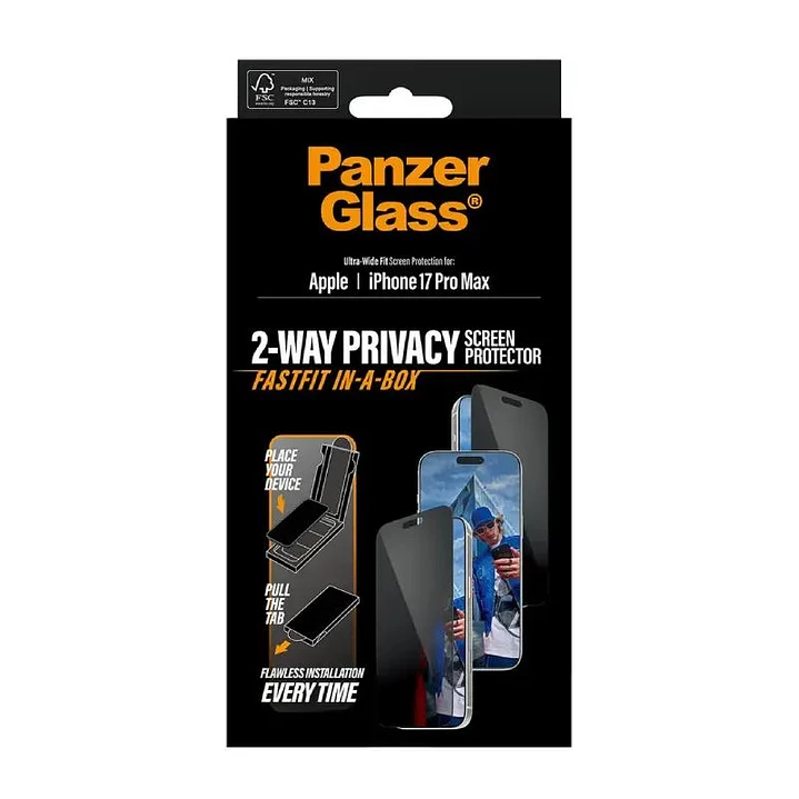PanzerGlass Privacy Protector iPhone 17 Pro Max 1