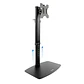 Tooq DB1127TN-B Soporte mesa monitor/tv 17-27