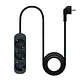 Nanocable Regleta de Enchufes 4 Tomas 1.4 m Negro - Miniatura 3