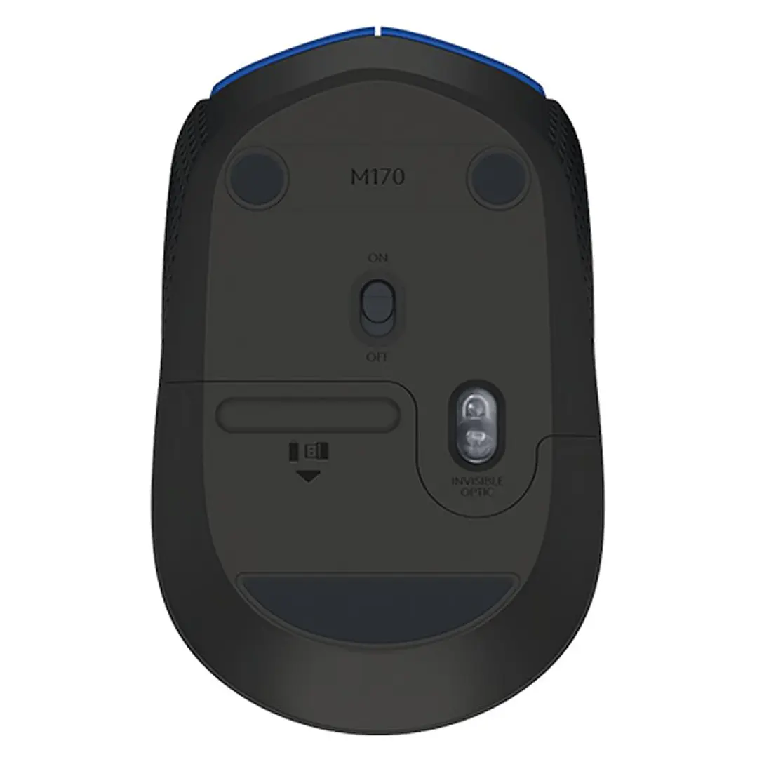 Logitech M171 Ratón Inalámbrico 1000 dpi Azul 2