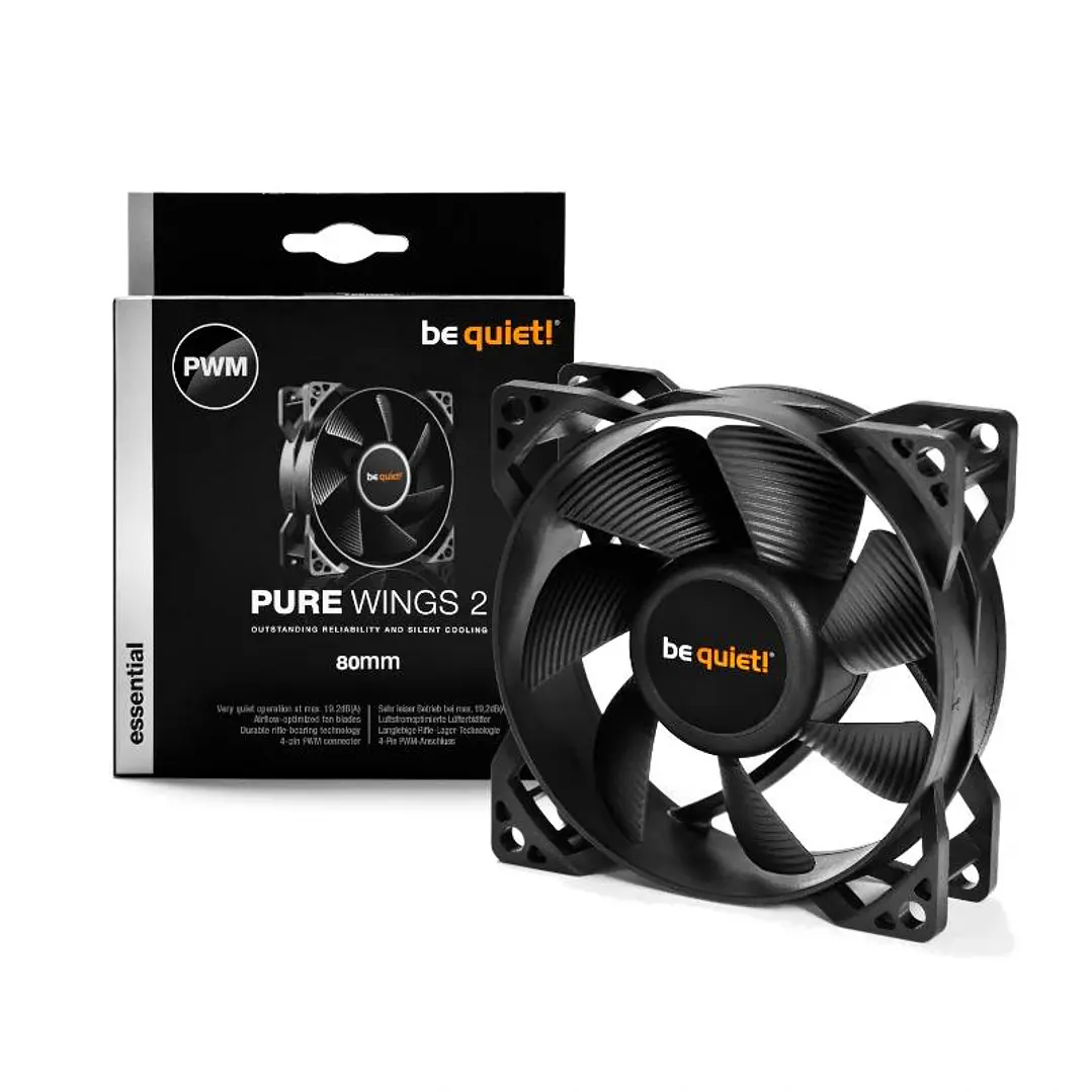 be quiet! Ventilador Pure Wings 2 80 mm 3