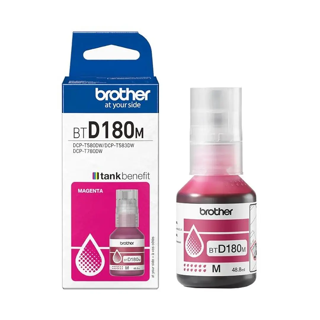 Brother Botella BTD180M Magenta 1