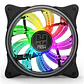 NOX HUMMER A-FAN Ventilador ARGB INNER GLOW FAN - vignette 1