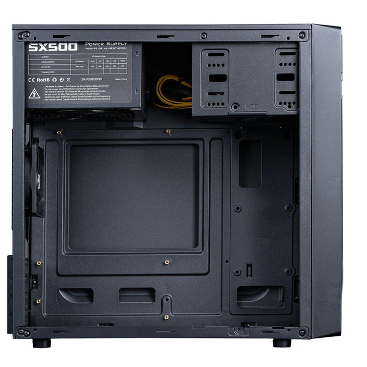 Hiditec caja MicroAtx Q2 PRO 2 USB 3,0+C.READER 4