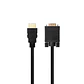 Nanocable Conversor HDMI a VGA M-M, 1.8 m Negro - Thumbnail 2