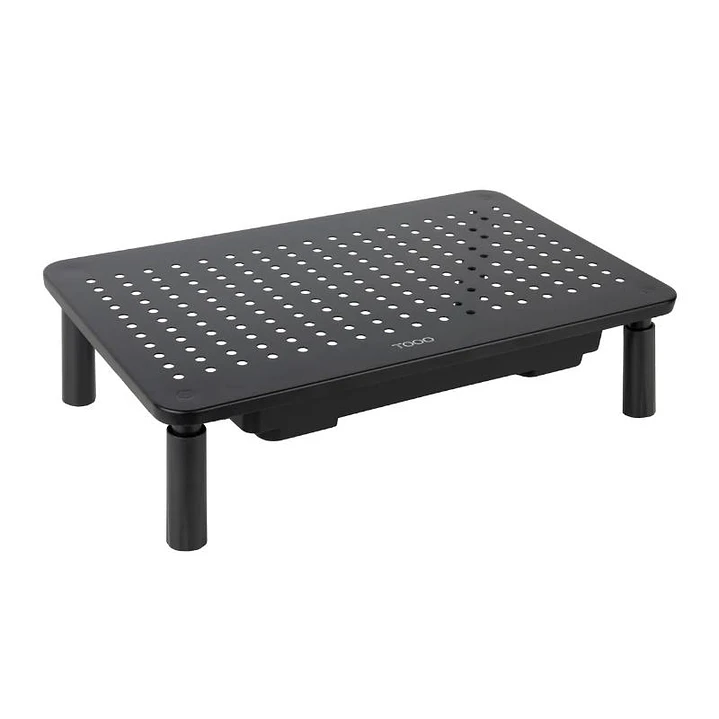 Tooq TQMR087 Soporte elevador monitores con cajón 1