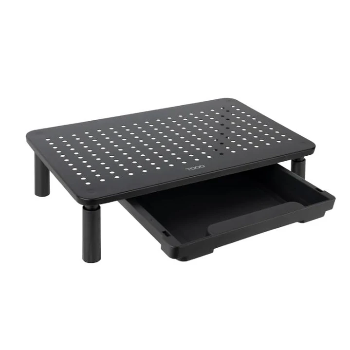 Tooq TQMR087 Soporte elevador monitores con cajón 3
