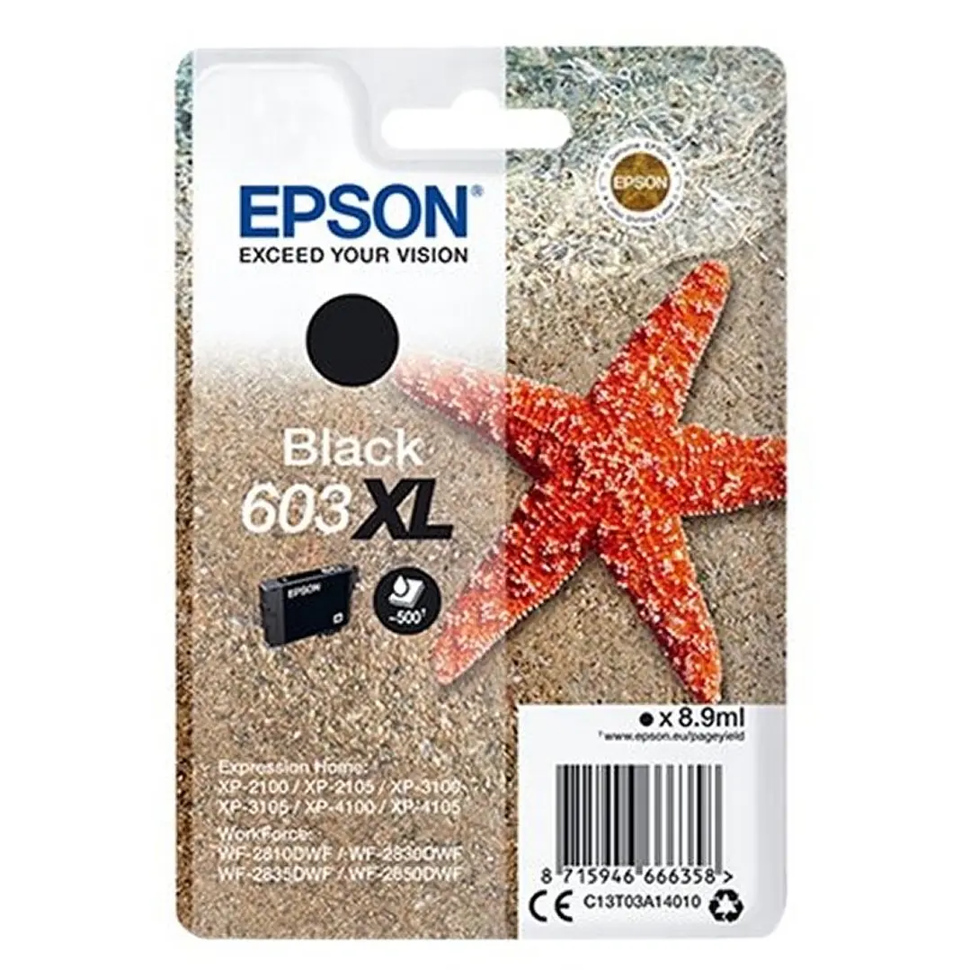 Epson Cartucho 603XL Negro 1