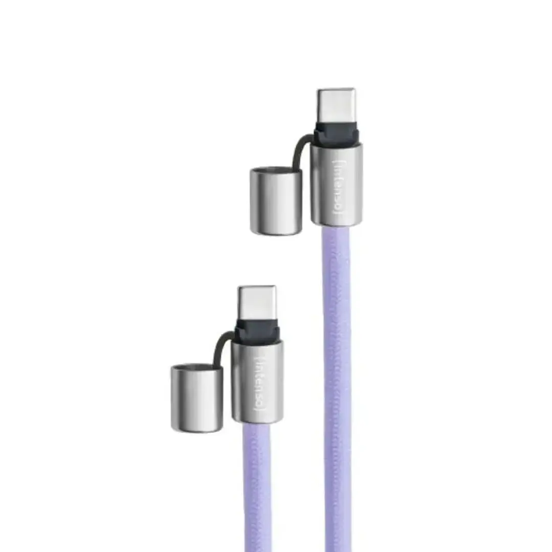 Intenso Lanyard Cable USB-C > C 1,65 m Lila 2