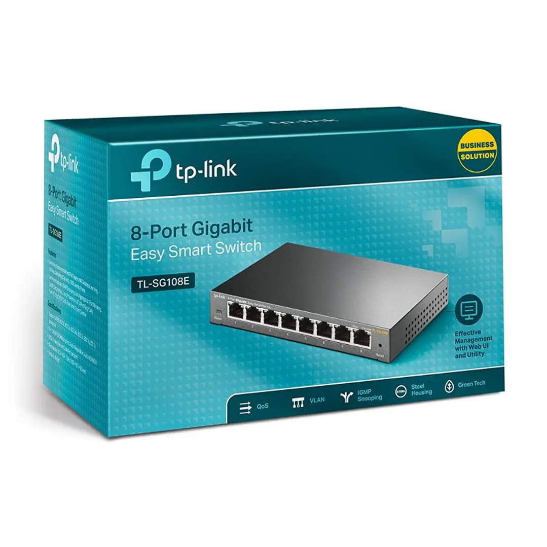 TP-LINK TL-SG108E Switch 8xGB 2