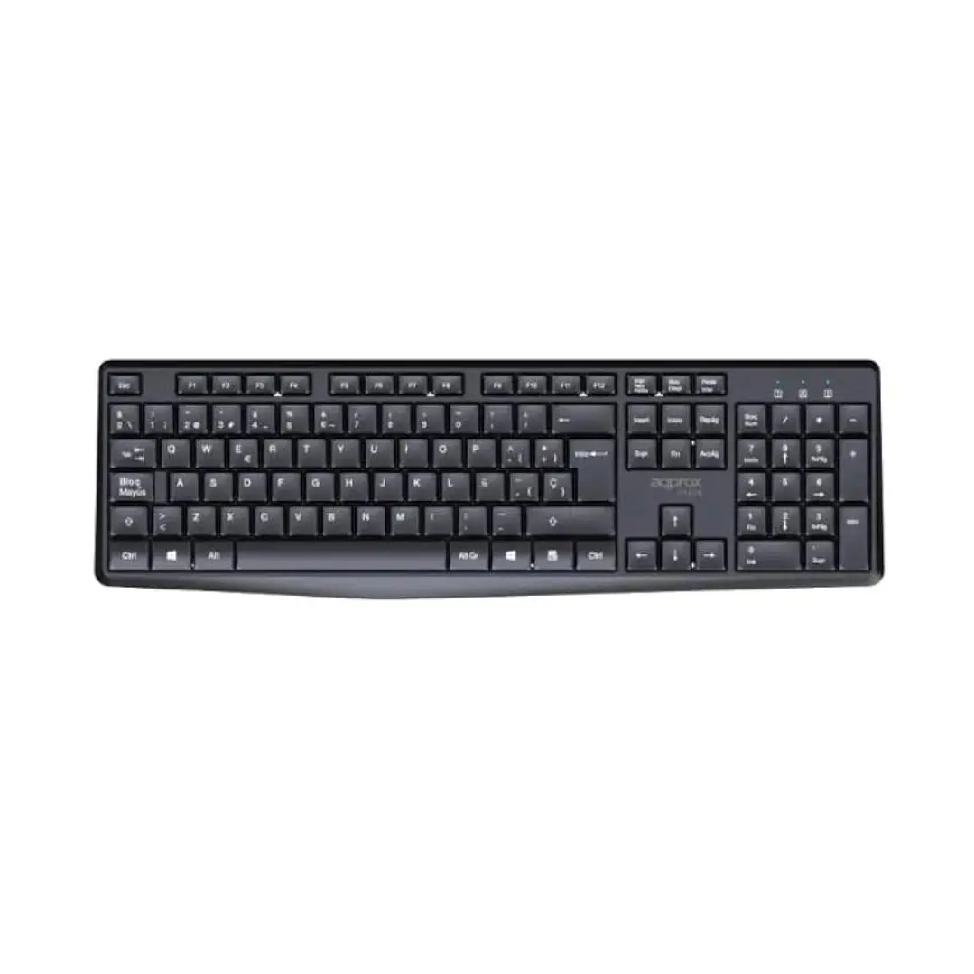 APPROX Teclado+raton inalamb X420B 1000DPI Negro 3