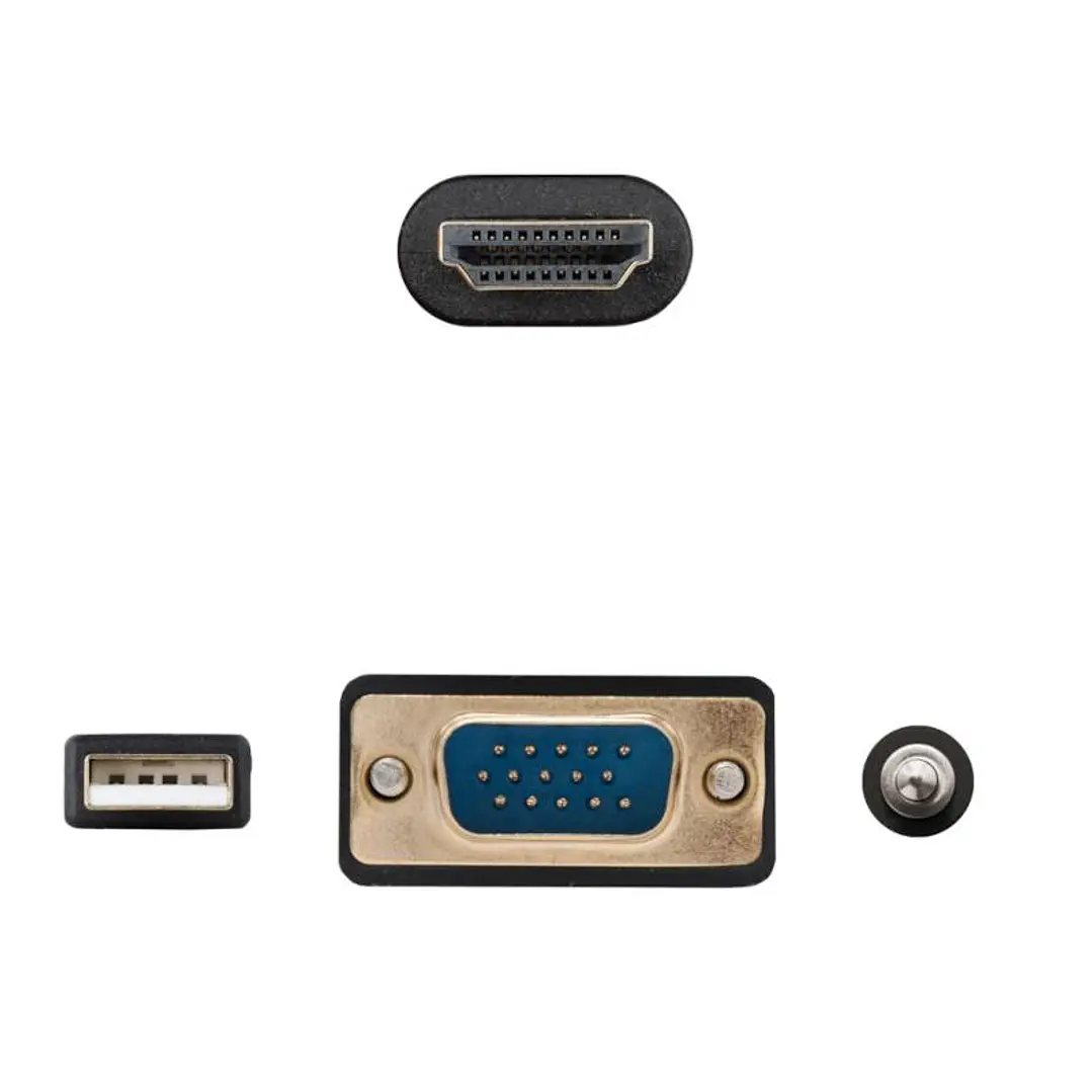 Nanocable Conversor VGA+Audio a HDMI M-M 1,8 m 2