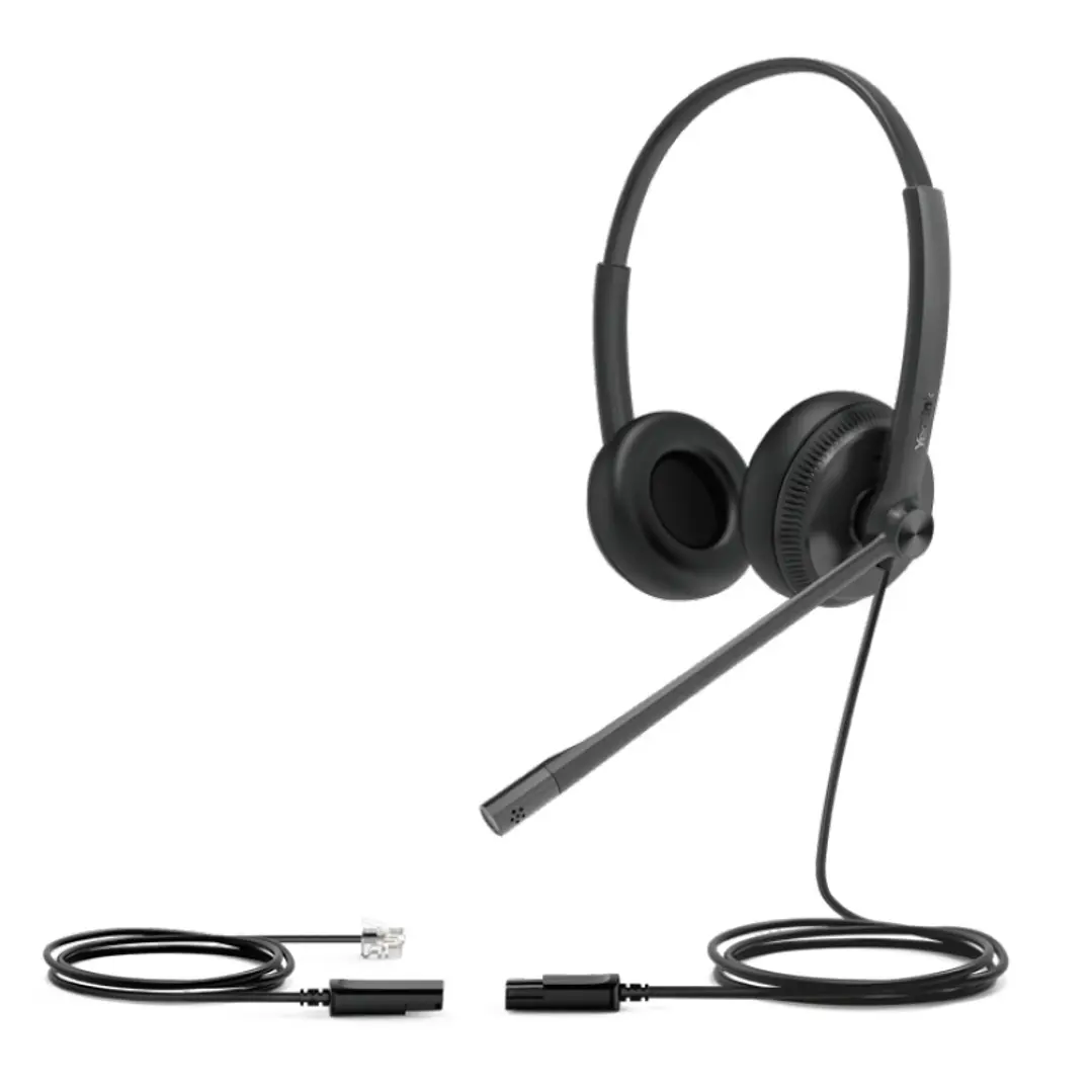 YEALINK YHS34 Dual Auriculares biaurales cable RJ 1