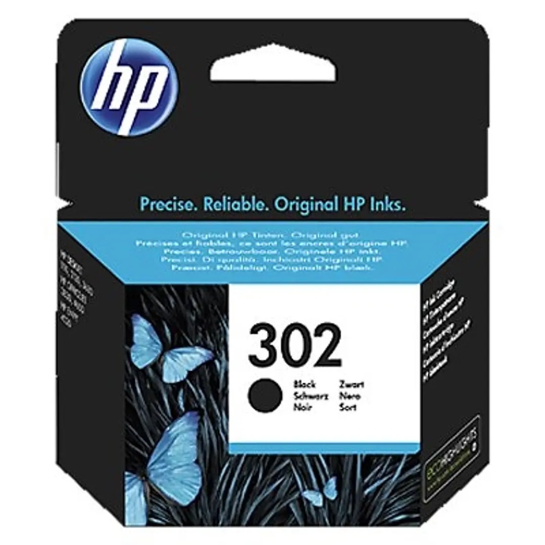 HP Cartucho 302 Negro 1