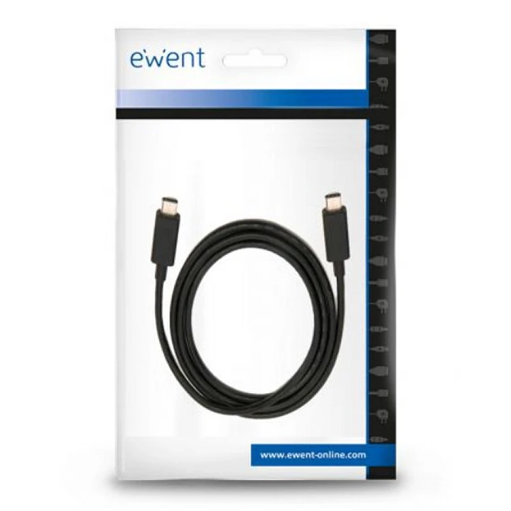Ewent Cable USB-C CARGA RÁPIDA 100W 20Gbps 4K 1m 1