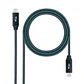 Nanocable Cable USB 3.2 Gen2x2 100W 4K USB-C 1m - Thumbnail 1