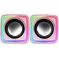 MARS GAMING Altavoces MSCUBE Premium 8W Pink - Thumbnail 1