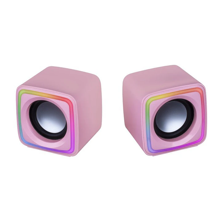 MARS GAMING Altavoces MSCUBE Premium 8W Pink 3