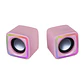 MARS GAMING Altavoces MSCUBE Premium 8W Pink - Thumbnail 3