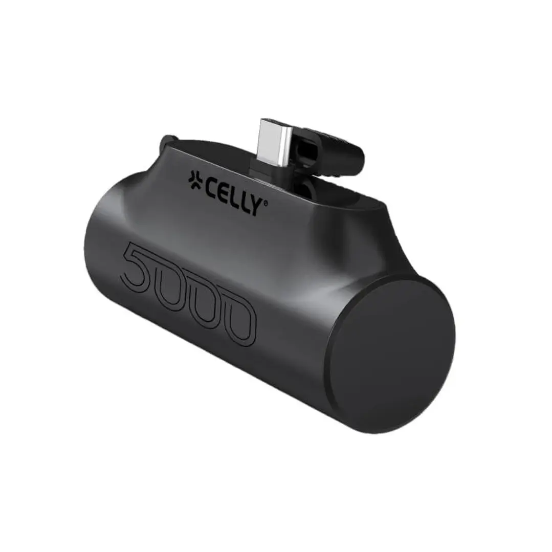 Celly Powerbank Compacta Usb-C 5000 mAh Negra 1