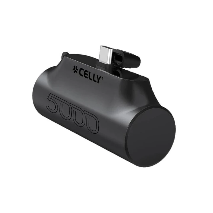 Celly Powerbank Compacta Usb-C 5000 mAh Negra 1