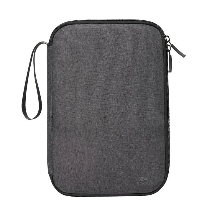 RIVACASE 5633 Organizador Viaje Cables Negro Gran 3