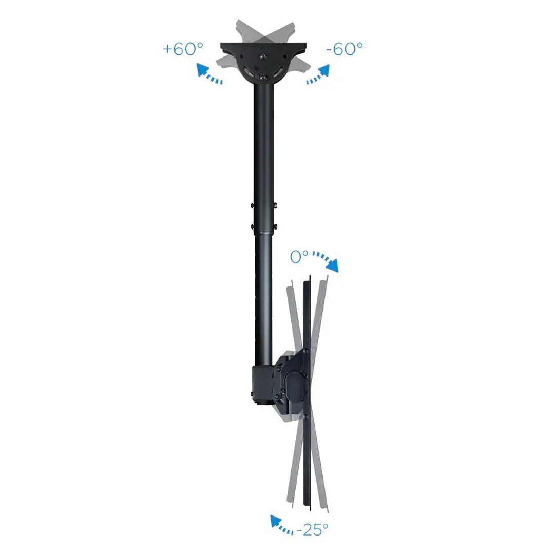 Tooq LPCE1170TSLI-B Soporte techo TV 37