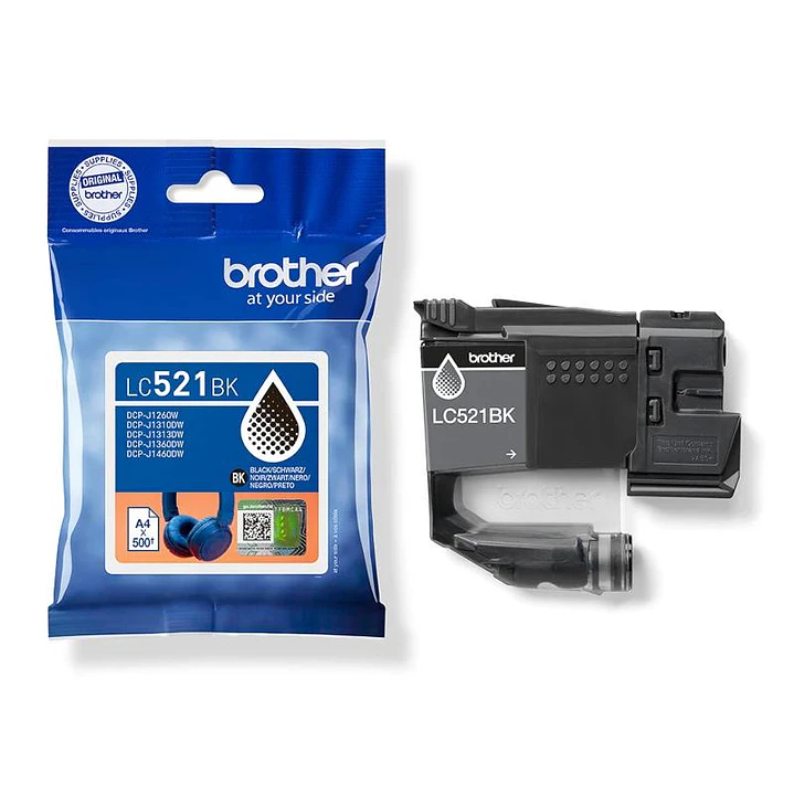 Brother Cartucho LC521BK Negro 3