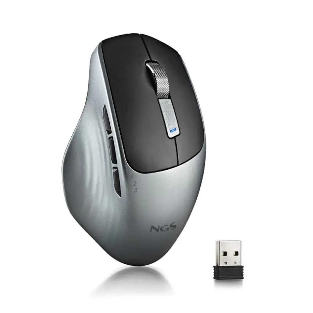 NGS Ratón inalámbrico Multimodo 1600 DPI 1