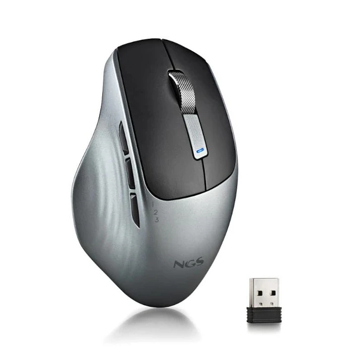 NGS Ratón inalámbrico Multimodo 1600 DPI 1