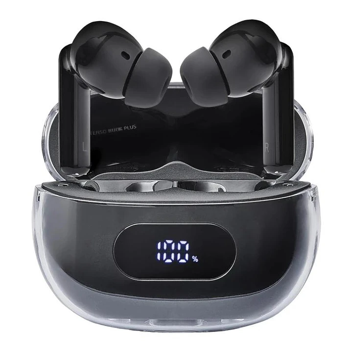 Intenso | Buds Plus Auriculares TWS ANC+ENC| Negro 1
