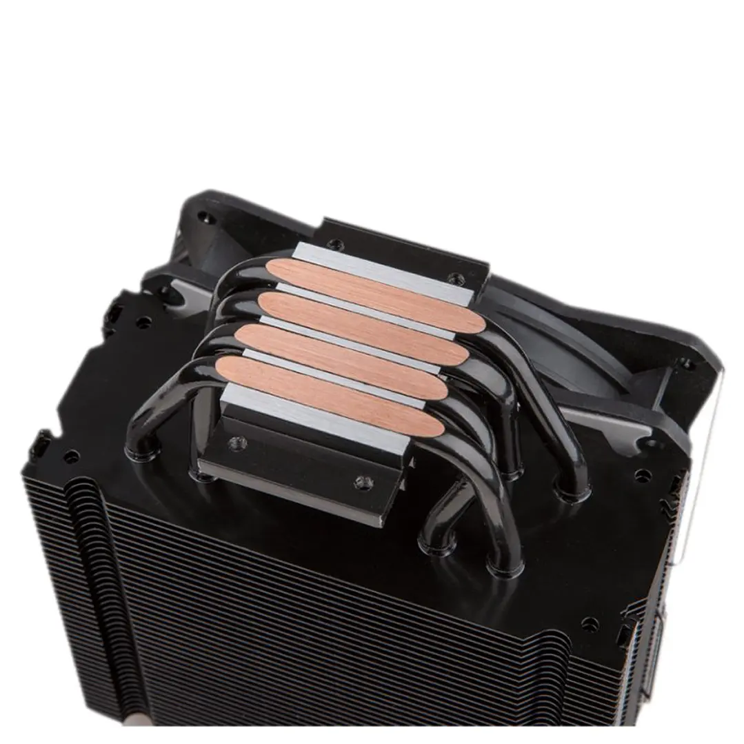 Hiditec CPU COOLER C12 PWM Black 4