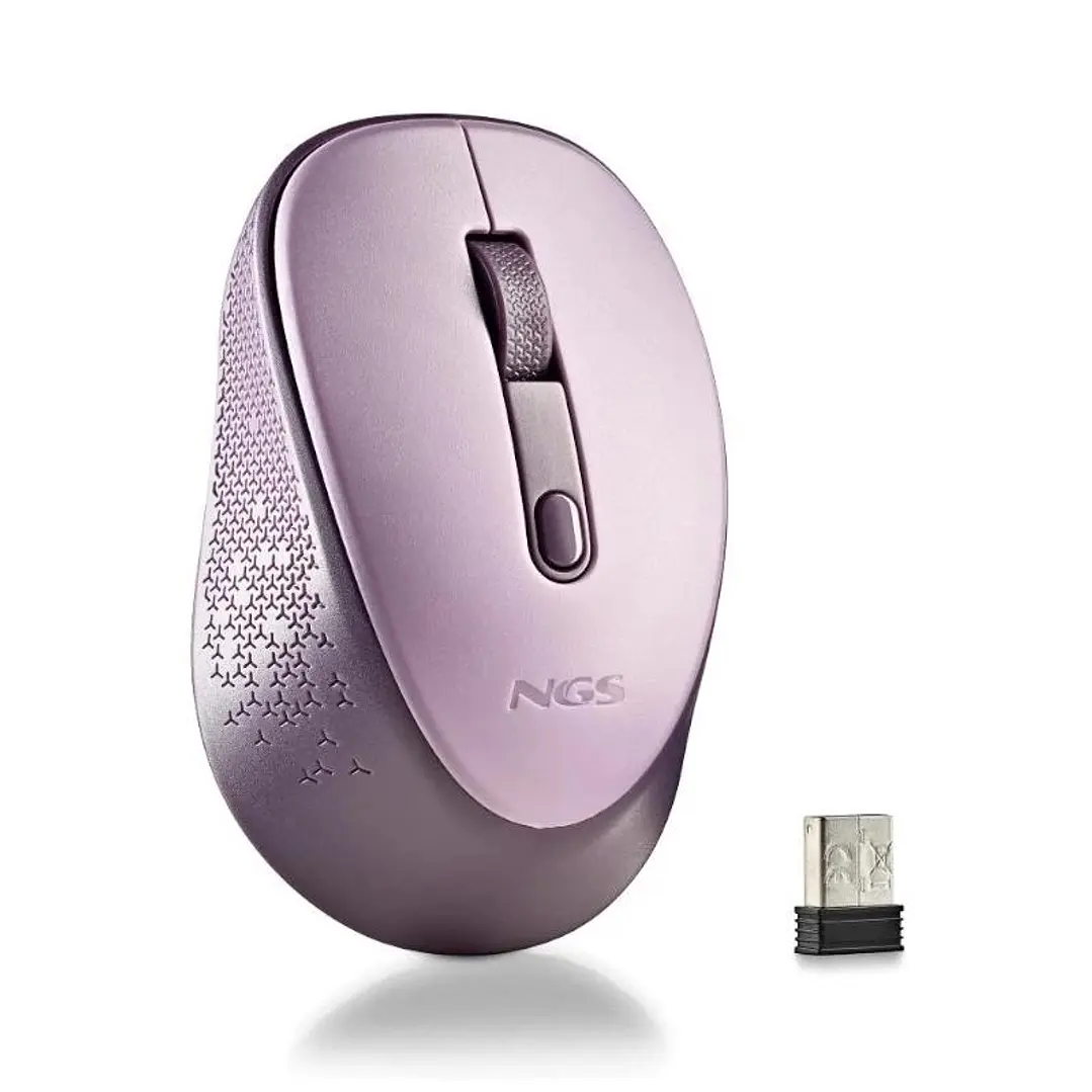 NGS RATON INALAMBRICO 800/1600DPI Lila 1
