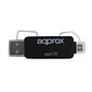 approx APPC33 Adaptador microSD/SD/MMC a USB/micro - Miniatura 1