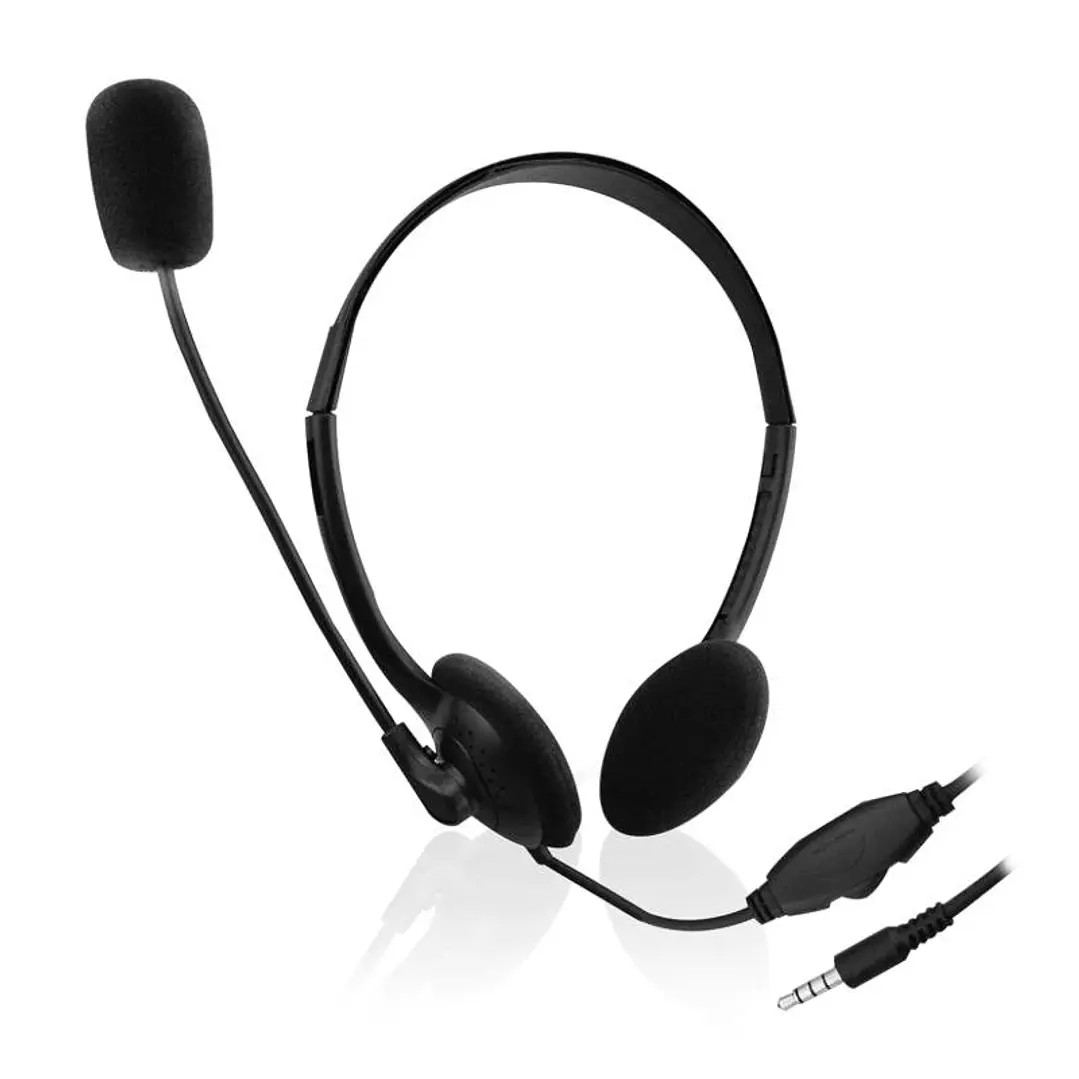 EWENT Auriculares diadema con micro mini jack 1