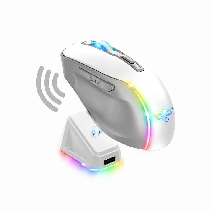 Spirit of Gamer Raton Inalambrico Elite M50 Blanco 1