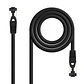 Nanocable Cable red Cat. 8.1 SSTP Negro 0,5m - Miniatura 1